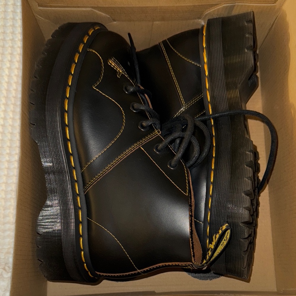 Dr. Martens Church Platform Monkey Boots - Picture 4 of 10